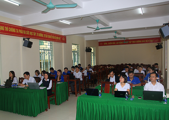 TTKD VNPT Thanh Hóa đánh giá chất lượng NV 11 huyện miền Núi TTKD VNPT Thanh Hóa đánh giá chất lượng NV 11 huyện miền Núi